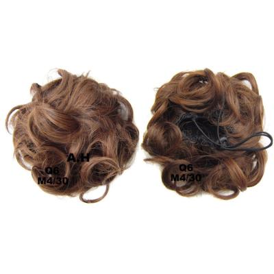 China Hair scrunchies wholesale fashion synthetic fiber hair accessories hair scrunchies wholesale for sale