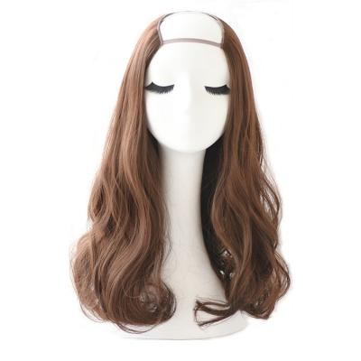 China Regular Wave Synthetic Natural Wave U Part Wig for sale