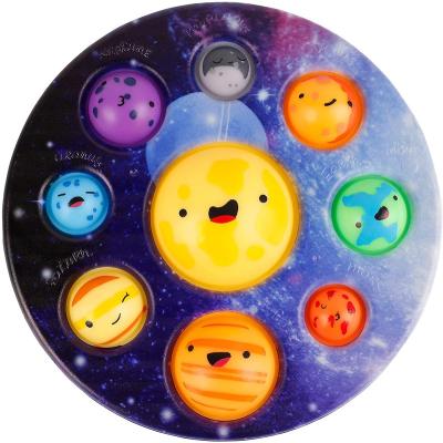 China Children of HUAYI Stirrer Toys Single Stress Relief Anti-Worry ADHD Planet Stirrer Snapper for sale