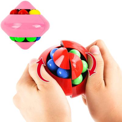 China HUAYI cube fidgety person toy to relieve stress bean toys spinning magic cube puzzle game magic sensory puzzle toys fidget cube decompression fidgety person toys for sale