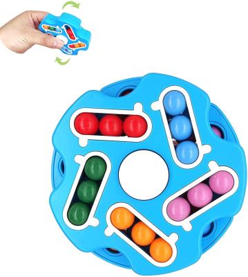 China HUAYI cube stirrer toy rotating Bean Puzzles Beads Fidget Spinners magic toys stir magic Bean Magic Cube Fidget Cube Toys for sale