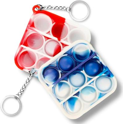 China Stirring person key chain HUAYI stir toy simple baby simple sensory toys simple package for sale