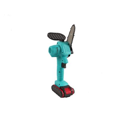 China Mini 4 Inch Cordless Electric Portable Cordless Chainsaw With Brushless Motor Shears Chainsaw Cutting for sale