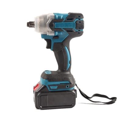 China Nylon Plastics Electric Power Tools Brushless Rechargeable Lithium-ion Cordless Impact Wrench for sale