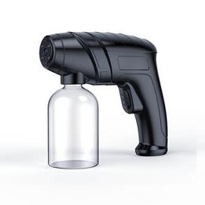 China Garden Blue Light Disinfect Gun Rechargeable Automatic Nano Mist Sprayer Mist Sprayer Electric Portable Cordless Nano Spray Gun for sale