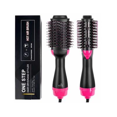 China Ionic Straightener Comb 4 In 1Electric Styling And Drying 1000w Ion Hair Dryer Blow Volumizer Negative Brush Hot Airbrush for sale