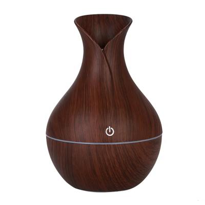 China 130ml Car Ultrasonic Humidifier LED 7 Colors Night Light Air Diffuser Home Office Humidifier (can not use essential oil) for sale