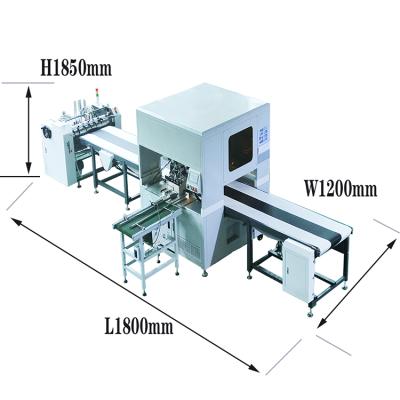 China Supplier packaing all golden box in a rigid box making machine for sale