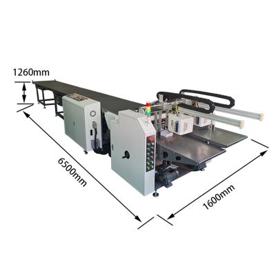 China Packaging Machine High Efficiency Automatic Paper Gluing Machine For Paper Sheet Rigid Box for sale