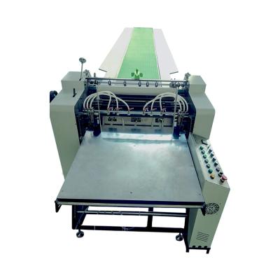 China Gold Paper Supplier Hot-selling Packaging Machine Fully Automatic Rigid Box Gluing Machine With Conveyor for sale