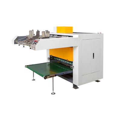 China Automatic Commodity Cardboard V Shape Grooving Machine With Crusher Automatic Carton Corrugating Machine For Hard Case for sale