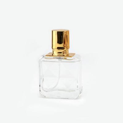 China Hoogwaardige van het de Flessen30ml Vierkante Glas van het Glasparfum van het de Flessen Transparante Parfum van het de Flessen Draagbare Parfum de Nevelfles Te koop