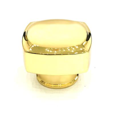 Chine Capsules en aluminium de Zamak d'or en métal régulier brillant de couleur à vendre