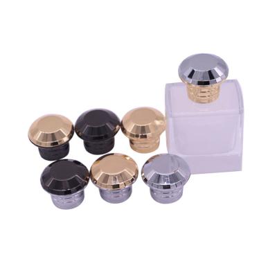 China Design Gold Non - Standard Zamac Perfume Cover Metal Perfume Cap for sale