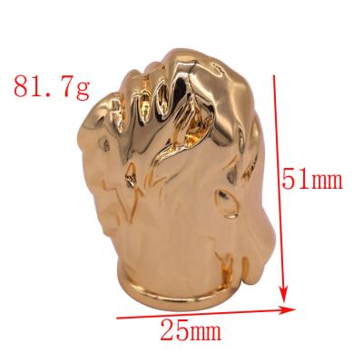 China Animal Horse Zinc Alloy Zamac Perfume Cap For Refillable Perfume Bottle for sale