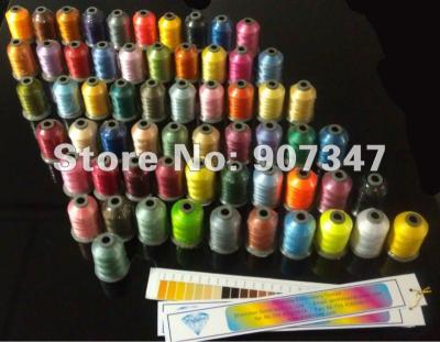 China Brother Colors Waterproof Polyester Embroidery Thread 120D/2 for sale