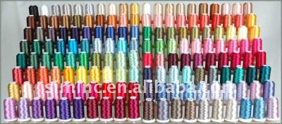 China Waterproof 120D/2 Viscose / Rayon Machine Embroidery Thread for sale