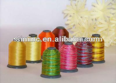 China Sustainable (40wt) 120d viscous rayon embroidery thread / 2, 120d viscous thread, wholesale embroidery thread for sale