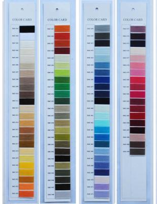 China Polyester/Rayon Simthread Polyester Shade Map For Embroidery Thread, Mercerized Cotton Thread Chart for sale