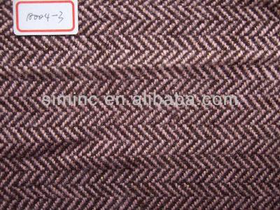 China Popular Scottish style herringbone tweed herringbone fabric, wool fabric, windowpane tweed herringbone fabric for sale