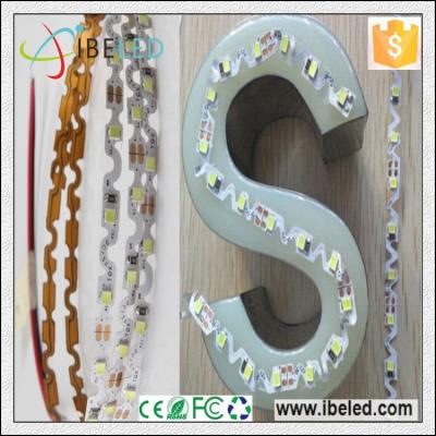 China 300led 5m 2835 copper bendable magnetic strip led lights s type zigzag led strip for sale