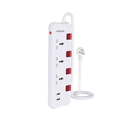 China Residential / Multi-Purpose Popular American Multi-socket Power Outlet Extension Socket With Usb for sale