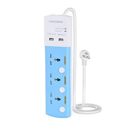 China Factory Residential / Multipurpose Hot Selling Luxury Multi Plug Long Socket Adapter for sale