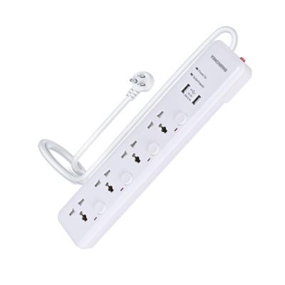 China Residential / General Purpose Sockets Integrated Circuit Socket Multi Usb Power Strip for sale