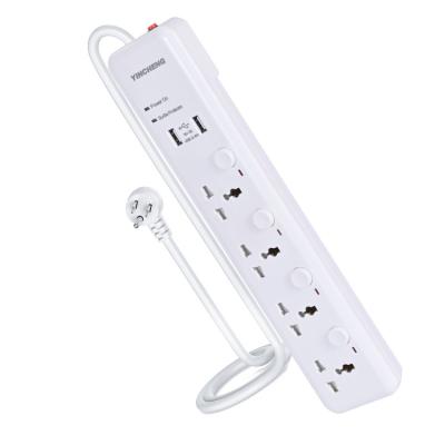 China American Standard High Qulaity Power Strip Residential / General Purpose Integrated Circuit Plug With Usb for sale