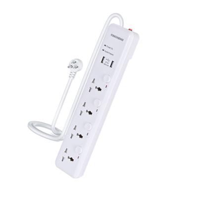 China Residential / Multipurpose Integrated Cheap Price Port Power Strip With Protector Usb Plug for sale