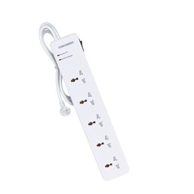 China Factory Wholesale Price Residential / Multipurpose Multi Port AC Power Socket Strip Extension Socket With Switch for sale