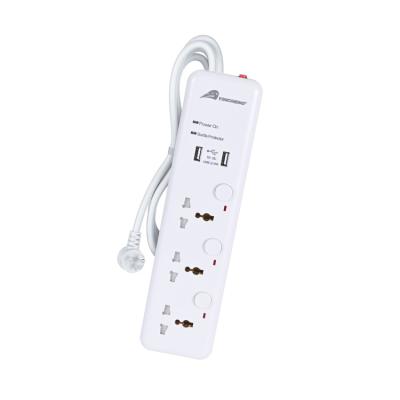 China Residential / General Purpose Table Socket Well Price Universal Strip Usa Power Strips With Usb Ports for sale