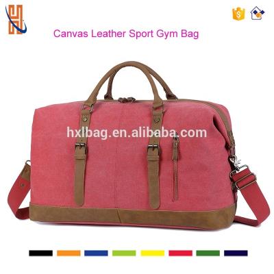 China Canvas Canvas Gym Duffel Bag For Women, Oversized Canvas Duffle With Take Off Shoulder Strap for sale