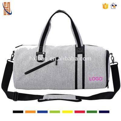 China Polyester Sports Gym Bag For Women And Men Travel Duffel Bag for sale