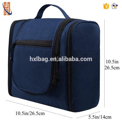 China Large Polyester Men's and Women's Toiletry Bag for Makeup, Cosmetic, Shaving, Travel Accessories, Personal Items - Hanging Toiletries Kit Makeup for sale