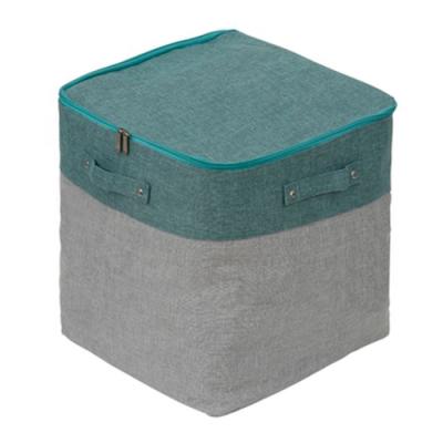 China Faux Canvas Zipper Sustainable Storage Bag for sale