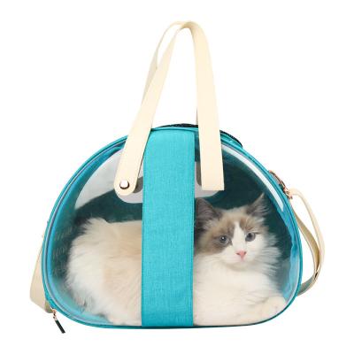 China Pet carrier bag shoulder, bubble bag carrier, viable cats and puppies, designed for travel, hiking, walking and outdoor use for sale