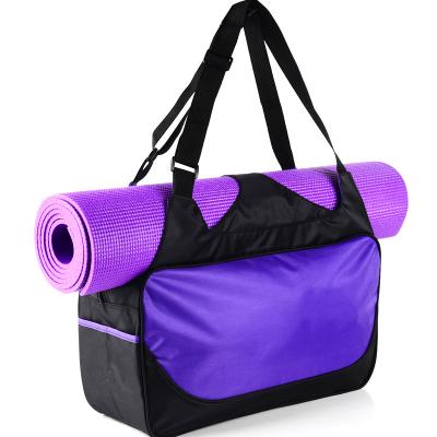 China Fashion High Quality Yoga Mat Tote Bags For Women Girls Polyester Sports Dance Gym Yoga Bags for sale