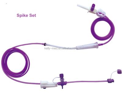 China Suitable For Use With Safe PVC Cheap Price Body Nasal Feeding Tube Three-in-One Connector Stomach Gastrostomy Tube Medical Feeding Tube for sale