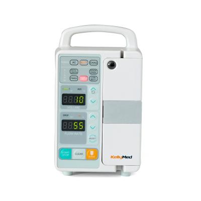 China Best Selling Large Alarm CE Standard Display Screen Infusion IV Set Vet Portable Infusion Pump for sale