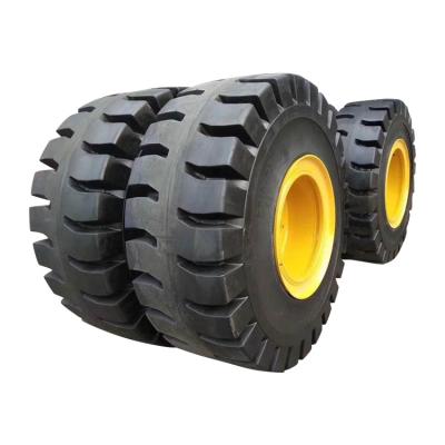 China Skid Steer Solid Tire Tire 23.5-25 Heavy Duty Rubber Loader Tire China Manufacturer Real for sale