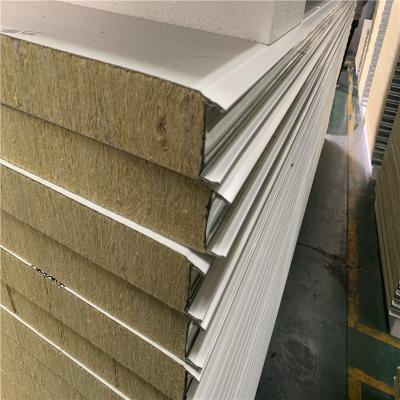 China Low Factory Price Rock Wool Sandwich Panel for Packing House for sale