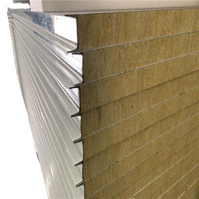 China Factory Supply Rock Wool Rock Wool Sandwich Panel Boards for sale