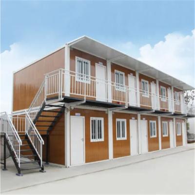 China Heat Insulation Container House for Labor Camp with Kitchen Toilet for sale