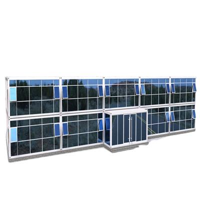 China Flat Packed Container House Design, Sandwich Panel Container Cabin for sale