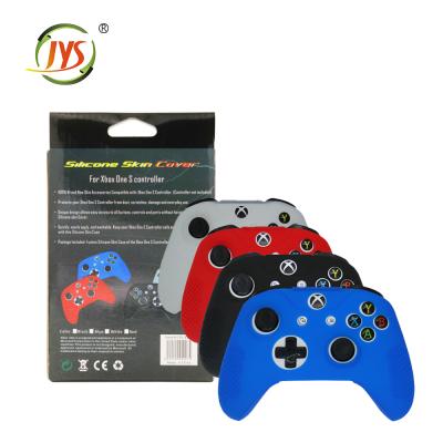 China Green Soft Anti-Slip Silicone Controller Cover Skins Thumb Grips Protective Case Covers For Microsoft Xbox One S Controller for sale