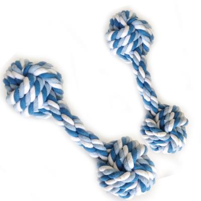 China Viable Reusable Knotted Rope Toy Custom Set For Dog Puppy Knot Ball Cotton Rope Promotion Toy For Promotion for sale