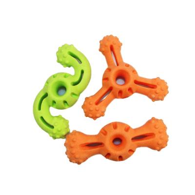 China Viable Dog Chew Toy TPR Bone Shaped Toy Pet Interactive Toy For Dog Grinding And Playing for sale