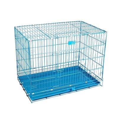 China Sustainable Pet Cages Foldable Dog Cages Stainless Steel Dog Cage For Sale for sale