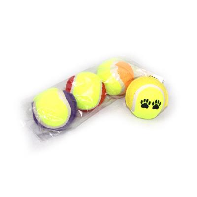 China Wholesale Rubber Indoor And Outdoor IQ Training Interactive Pet Toys Dog Chew Toys Pet Footprint Tennis for sale